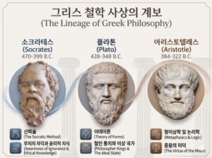 소크라테스 철학 계보(lineage of greek philosophy)