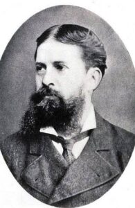 찰스 샌더스 퍼스 흑백 초상 사진 — 프래그머티즘 창시자, 1839-1914
